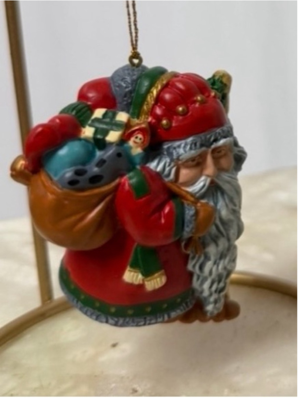 James C. Christensen, Olde World Santa Christmas ornament collectable